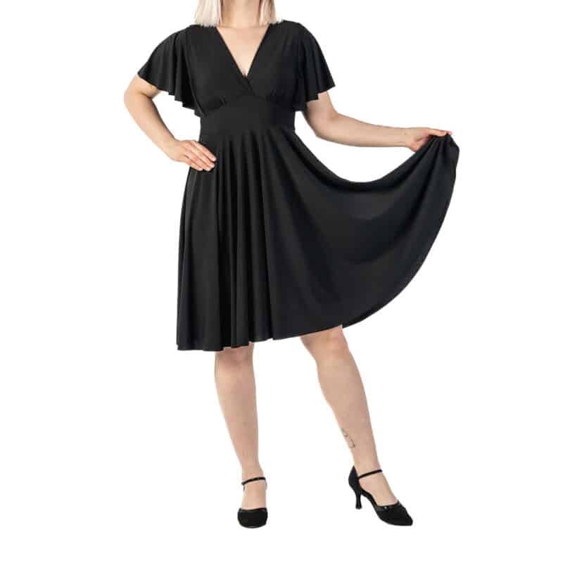 Silver Fashion 6053 tanssimekko musta