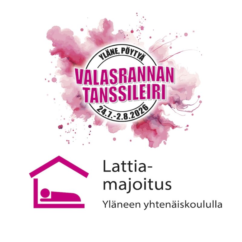 Valasrannan Tanssileiri 2026 | Lattiamajoitus