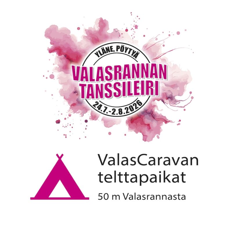 Valasrannan Tanssileiri 2026 | ValasCaravan telttapaikat