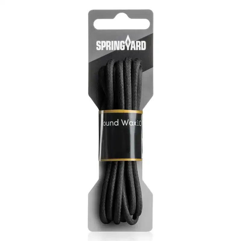 Springyard kengännauhat, pyöreä vahattu 90 cm