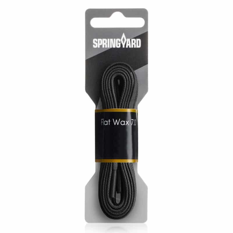 Springyard kengännauhat, litteä vahattu 105 cm