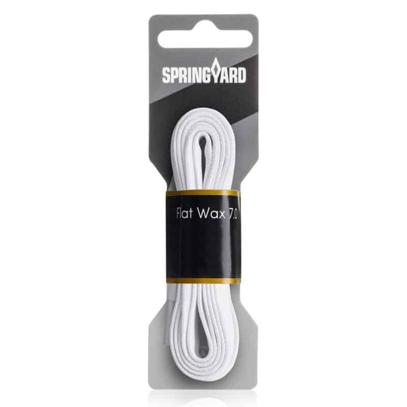 Springyard kengännauhat, litteä vahattu 120 cm