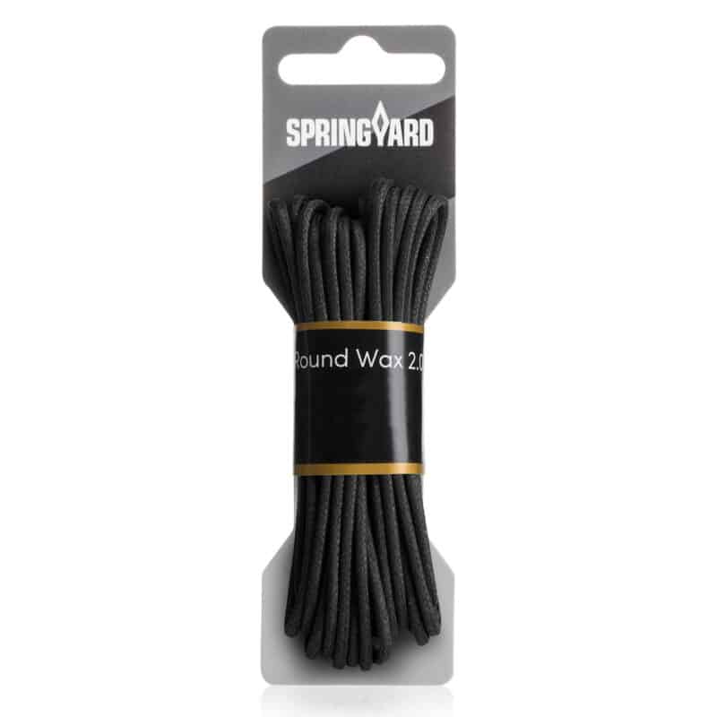 Springyard kengännauhat, pyöreä vahattu 90 cm