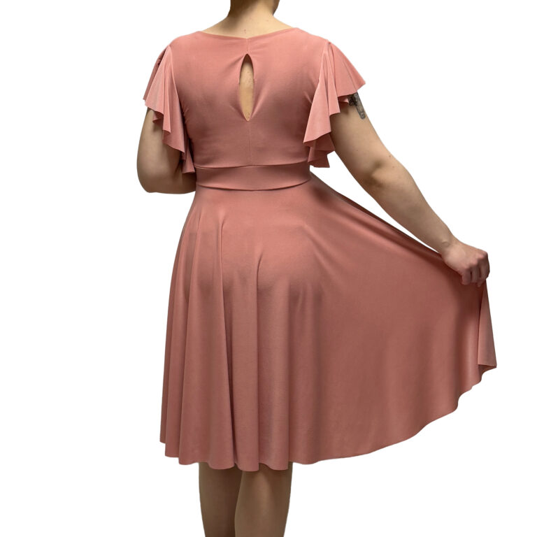 silver_fashion_1945_mekko_vaaleanpunainen_taka2